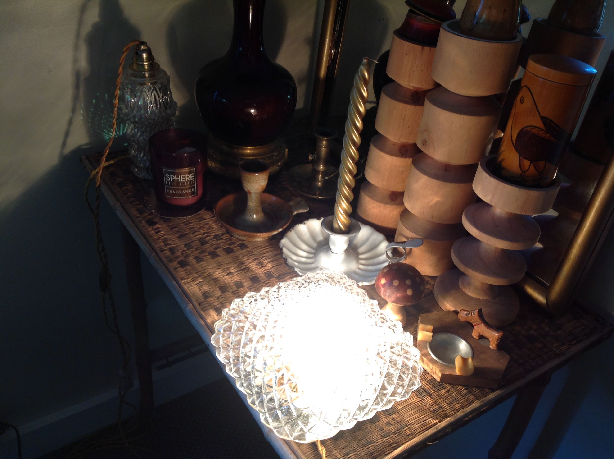 Lampe à poser carré