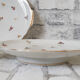 Dessert dishes in Limoges porcelain