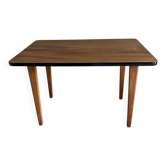 Table basse pieds compas mid century 
