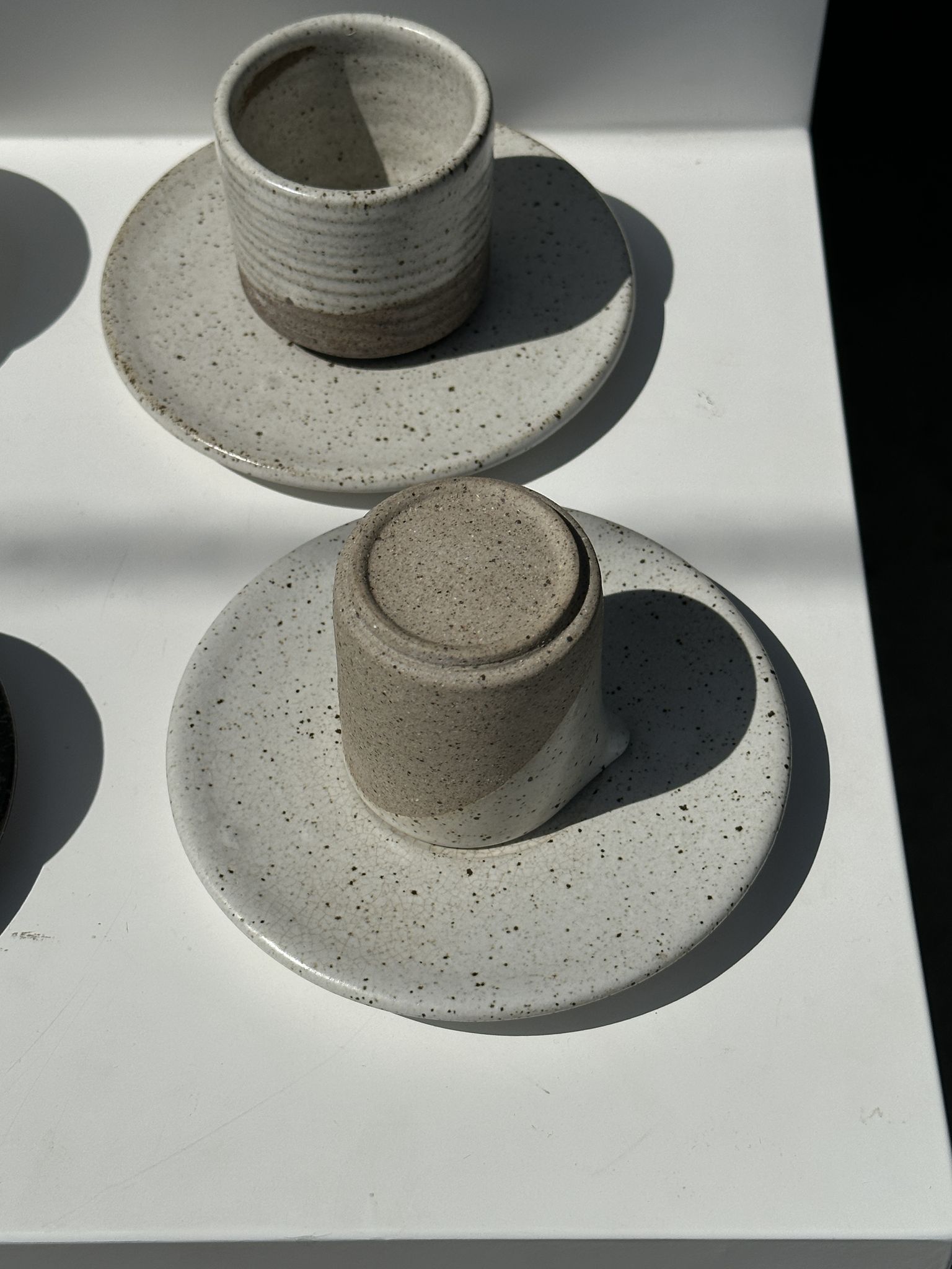 Service de petite vaisselle modulable en céramique indonésienne (6 éléments + coupelles)