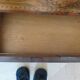 Antique oak burr chest of drawers - 4 drawers - marquetry inlay from the early 21st century