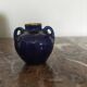 Small earthenware vase, Blue of Tours