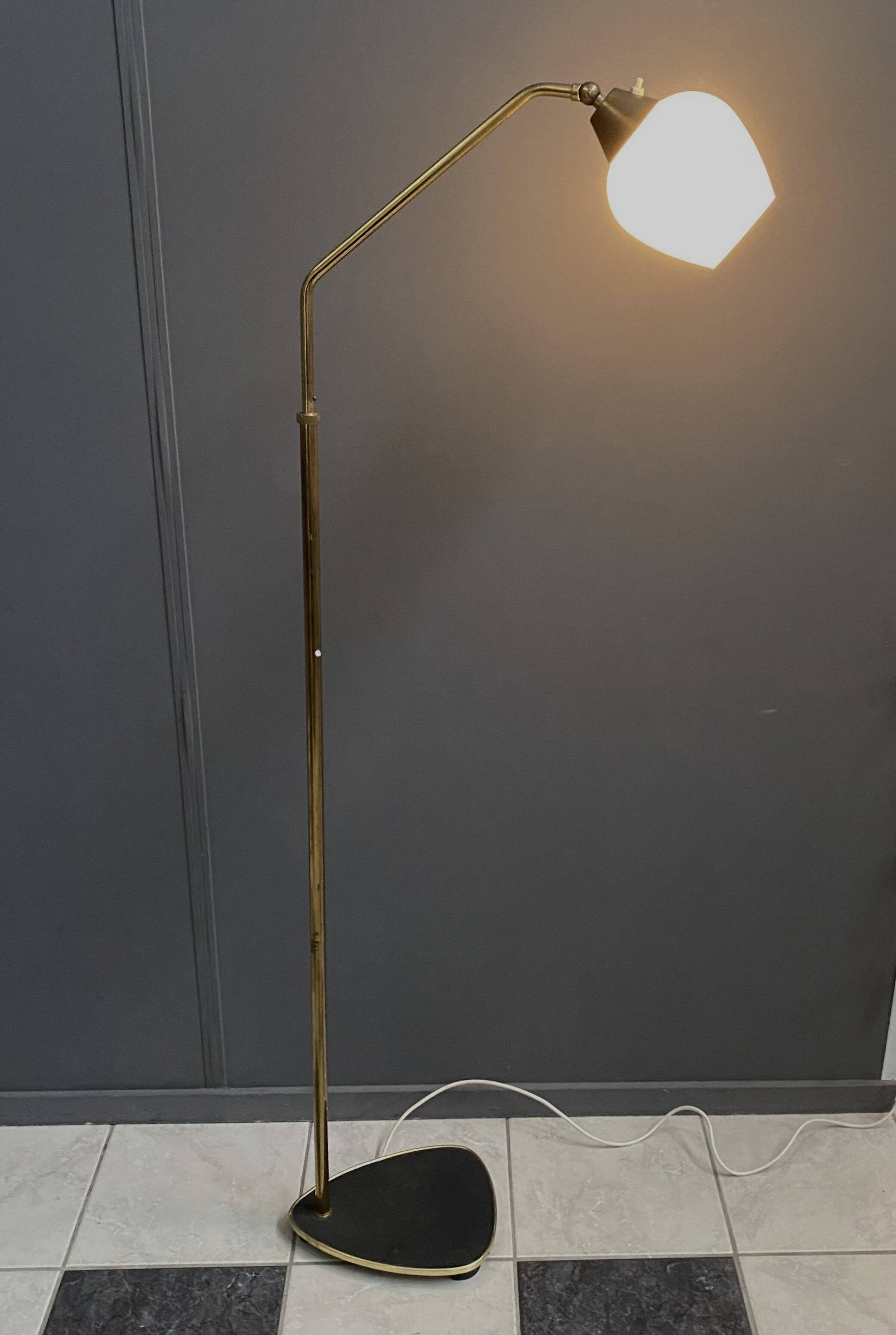 1960s Floor lamp  minimalistic MCM