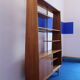Library separator of 60s teak pieces