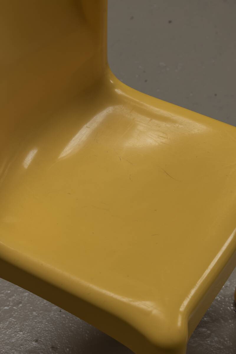 Chairs model 4875 by Carlo Bartoli for Kartell, 1970s, set of 10