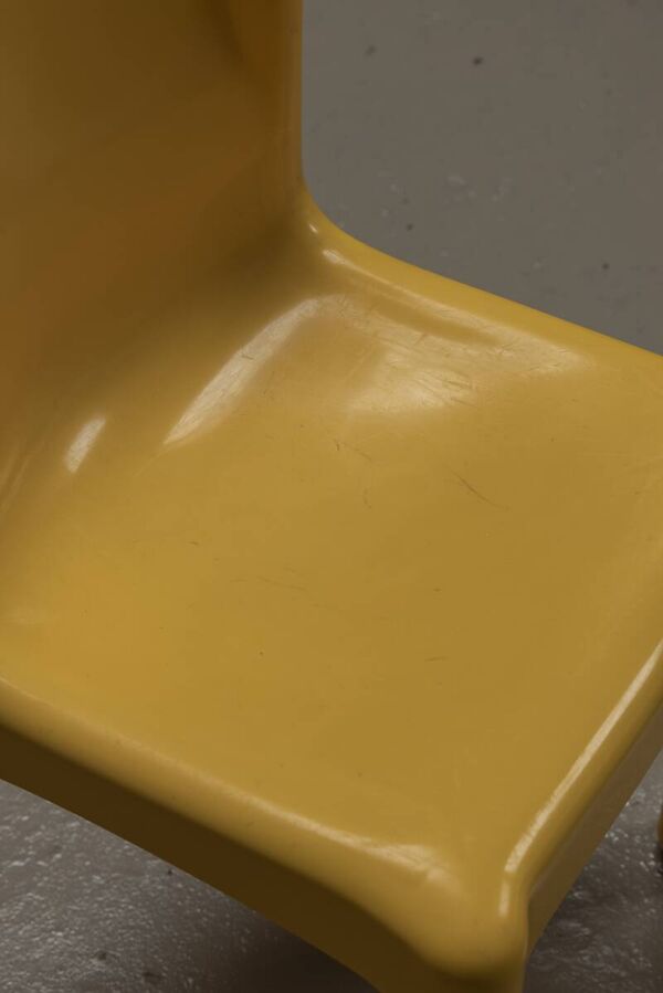 Chaises modèle 4875 par Carlo Bartoli pour Kartell, années 1970, set de 10