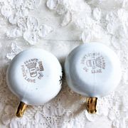 Pair of Luxury porcelain salt salers from France