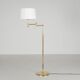 Brass reading lamp circa 1980