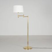 Brass reading lamp circa 1980