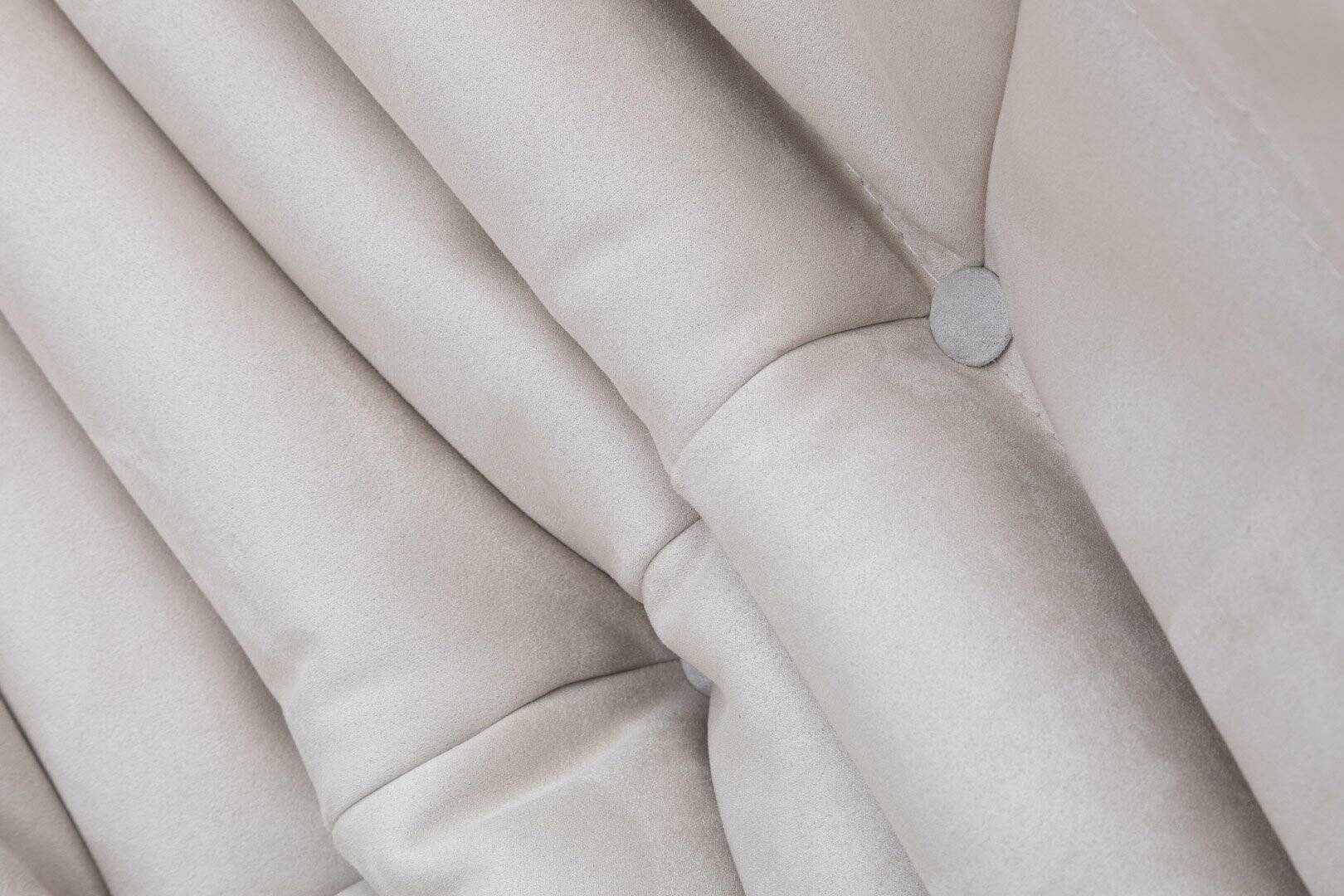 Togo lounge chair in cream fabric by Michel Ducaroy for Ligne Roset