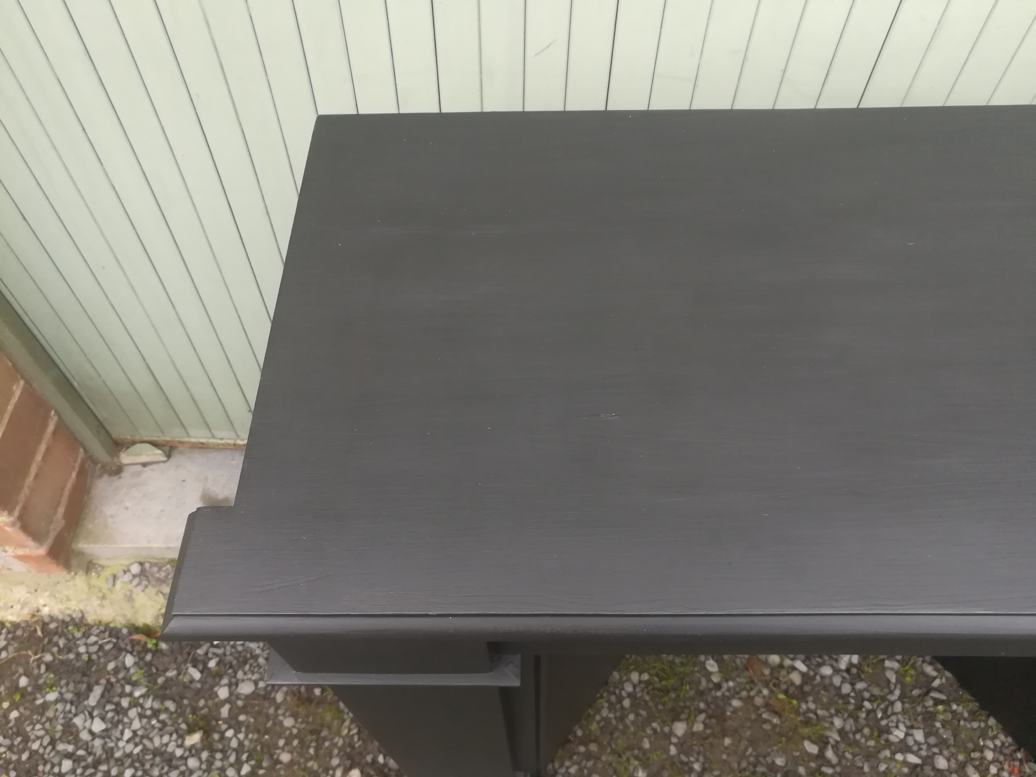 Black patina fireplace coat