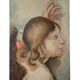 Old painting - Portrait study