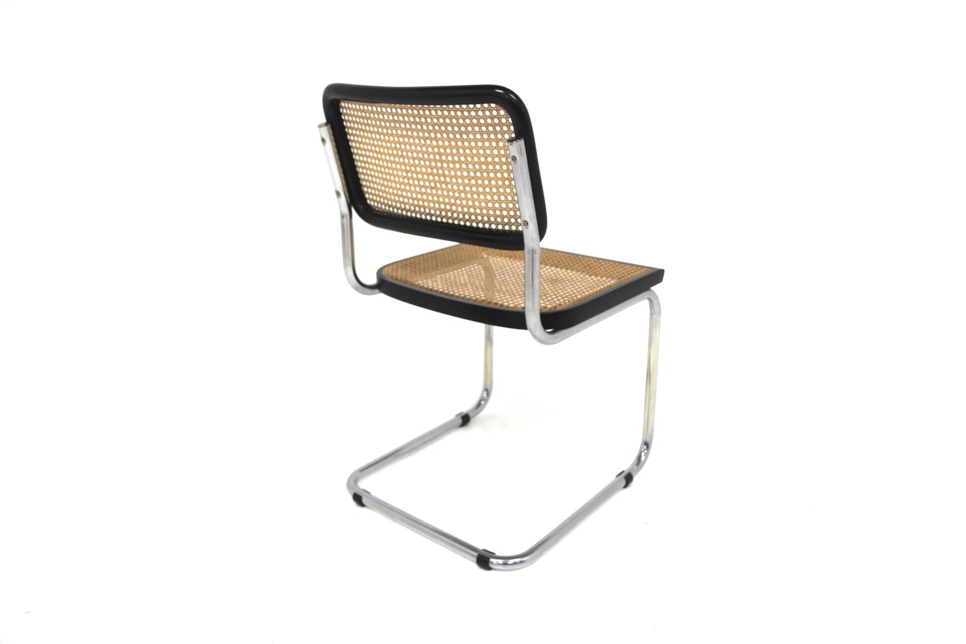 Set of 4 "B32" chairs, Marcel Breuer, Italy, 1990