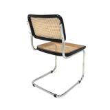 Set of 4 "B32" chairs, Marcel Breuer, Italy, 1990