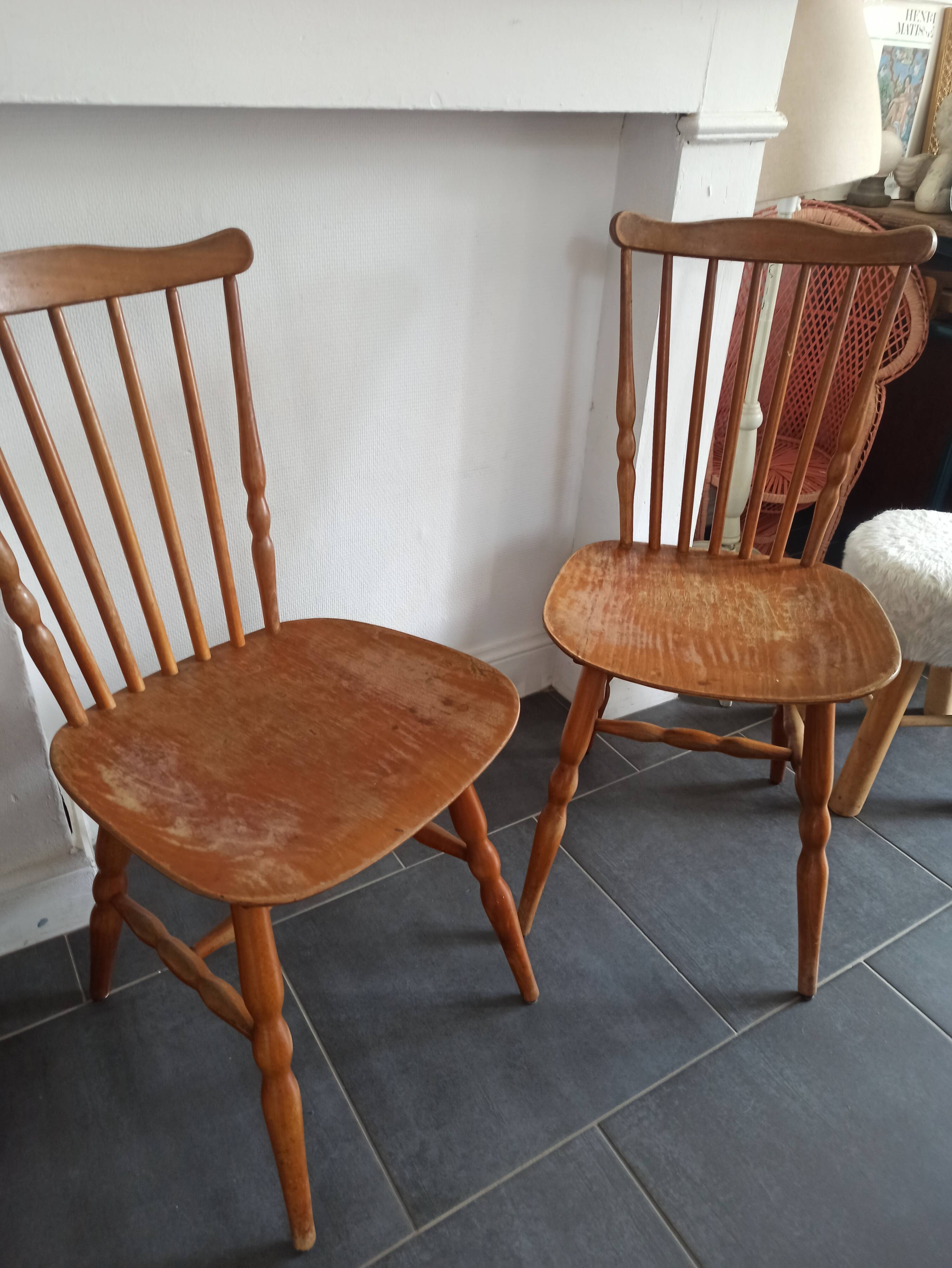 Baumann bistro chairs