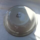 5 soup plates with English skullcaps