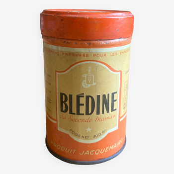 Old Blédine metal box, 1950