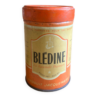 Old Blédine metal box, 1950