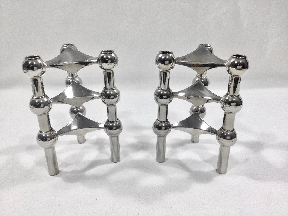 Hans Nagel And Werner Stoff - 6 Stackable Candle holdersflag