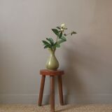 Vase Accolay en céramique émaillée poterie handmade vintage décoration campagne scandinave
