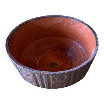 Pot / bol en céramique d'Allemagne de l'Ouest