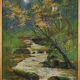 Oil on Canvas "Stream in the Forest", signed A. Markowicz – Early 20th century
