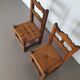 2 Brutalist rope chairs mid 1900s