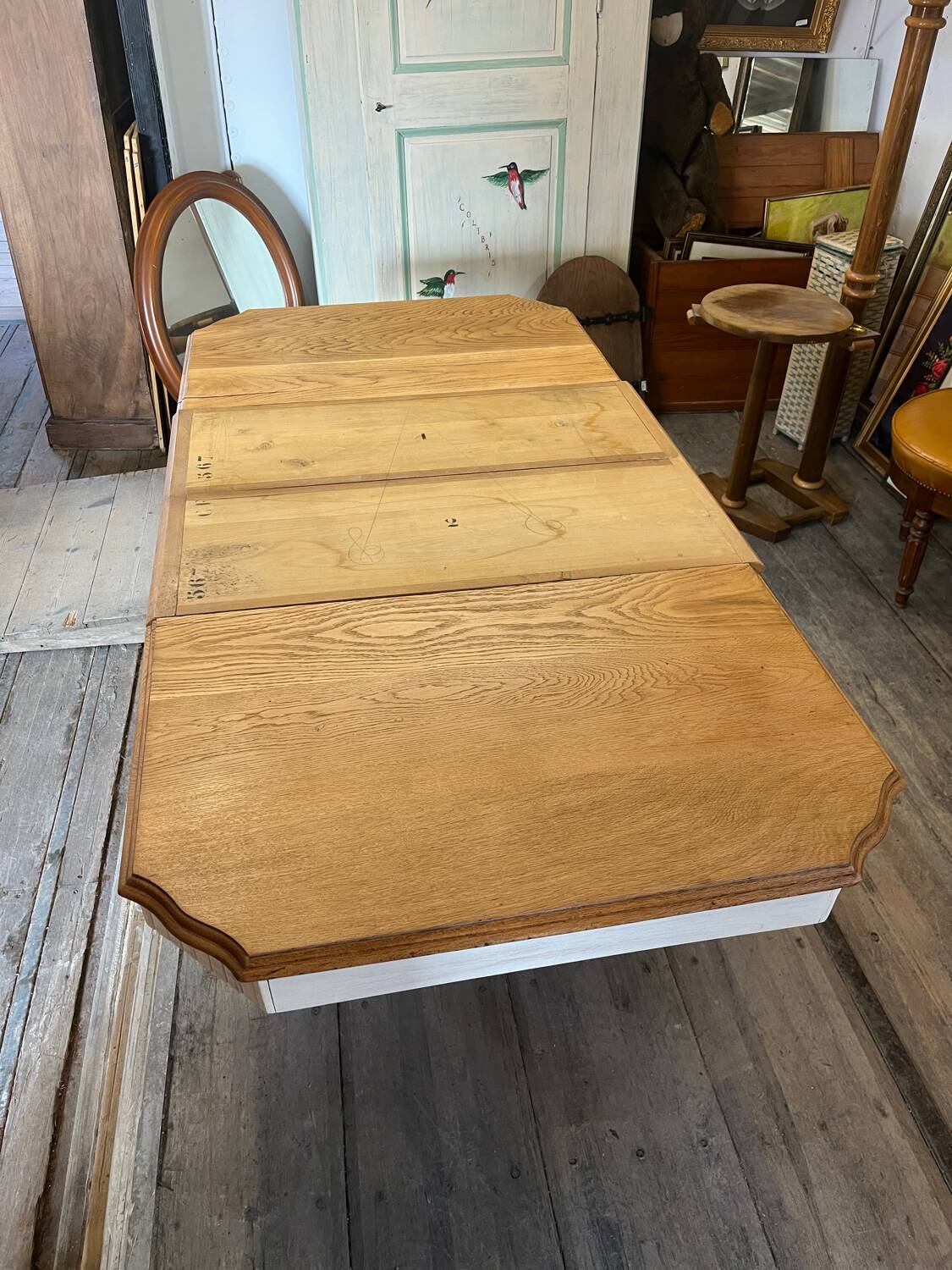 Table de salle à manger à rallonge