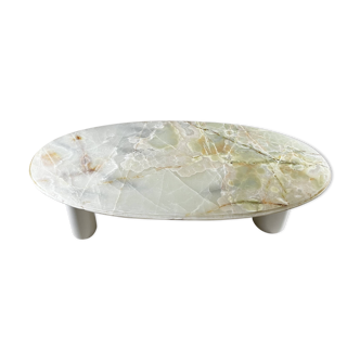 Table Basse onyx vert