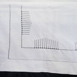 Old linen sheet 225 x 320
