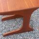Set of 3 nesting tables in Scandinavian style made of teak from the 1970s.