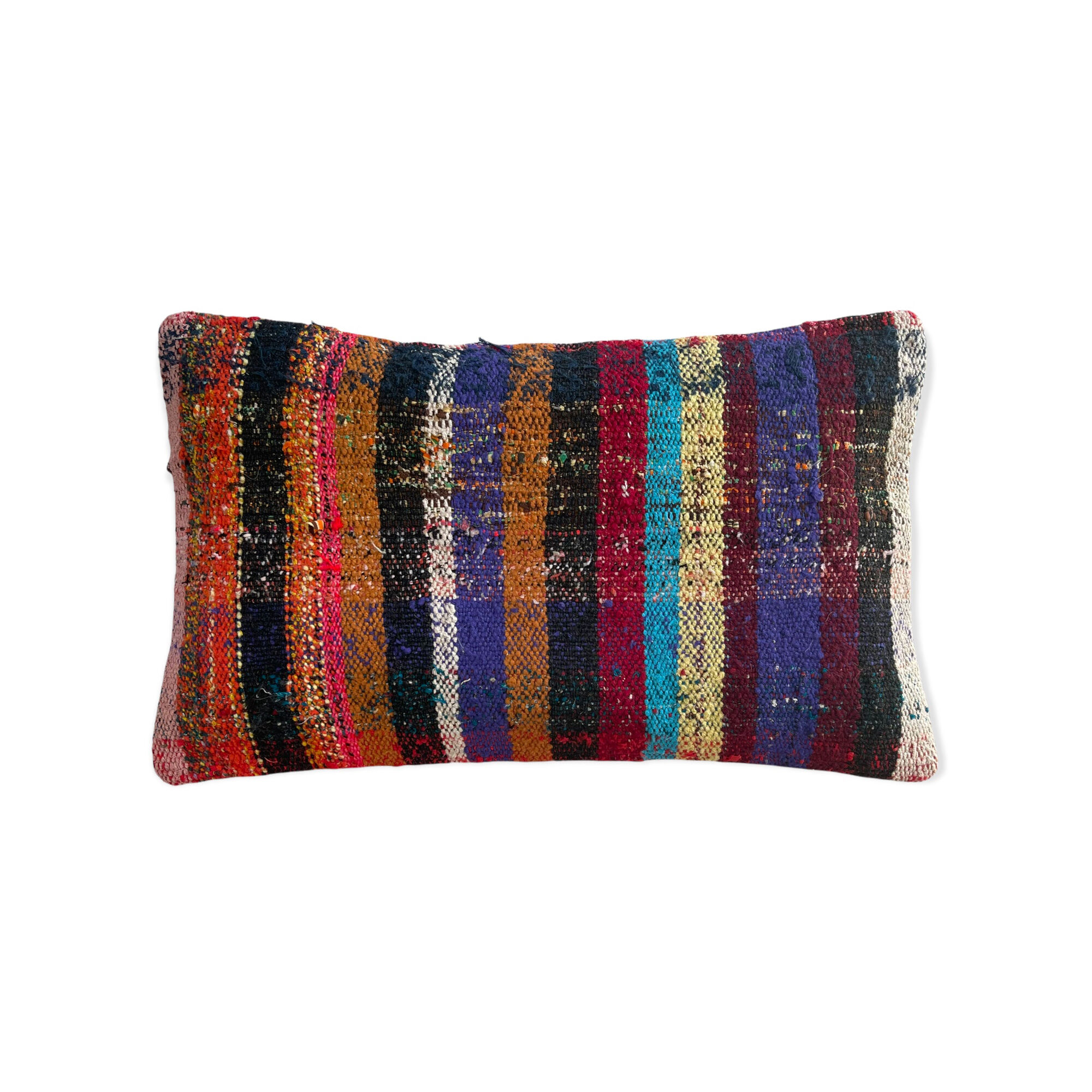 Vintage Turkish Kilim Cushion Cover, 30 x 50 cm