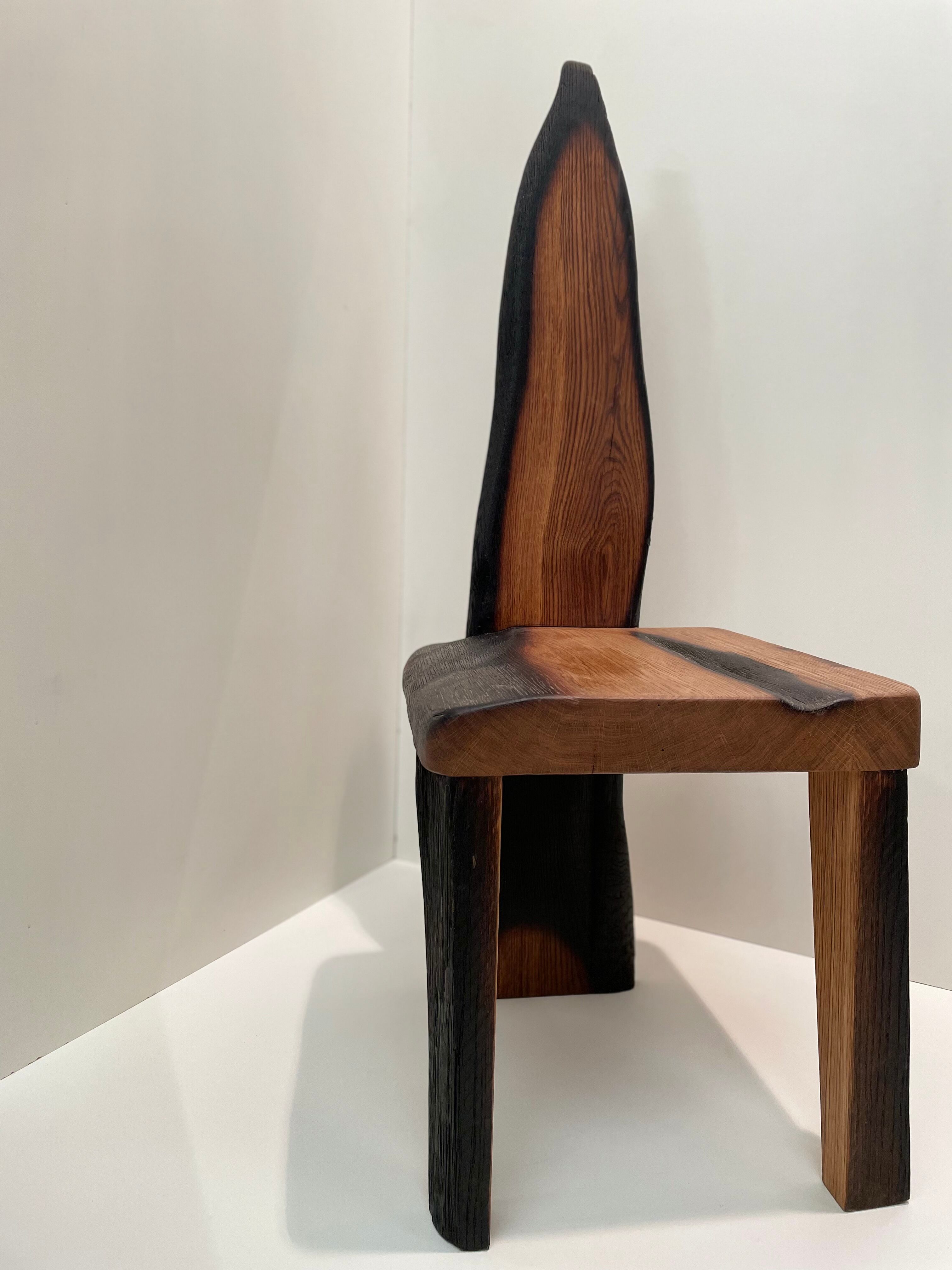 Solid wood chair