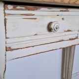 Coiffeuse ou Console ou Bureau patiné