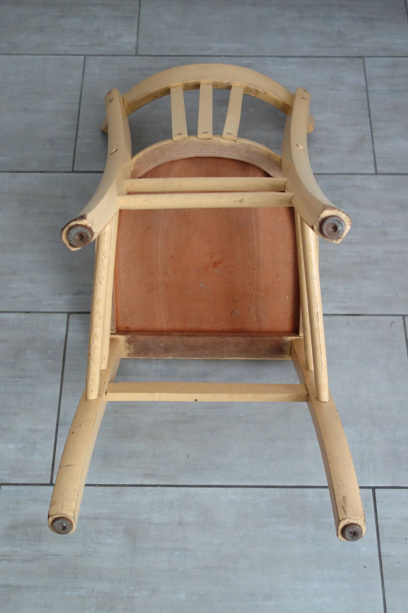 Set of 4 vintage Luterma bistro chairs