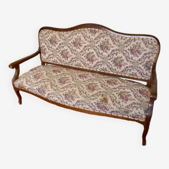 Canapé divan provençal vintage