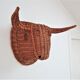 Bull head minotaur wicker vintage 60s-70s