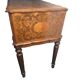 Marquetry silverware cabinet