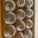 Set of 11 dessert bowls