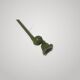 Lampe JIELDE industrielle vintage articulée en métal vert – Loft Design