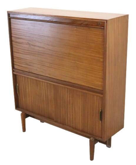 Beaver & Tapley Ltd secretaire 'Elvington' - vintage teak