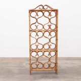 Vintage Rattan room divider or room divider made in Italy 1960