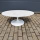 Original Knoll Tulip Oval Coffee Table Eero Saarinen Arabescato matte 107x70
