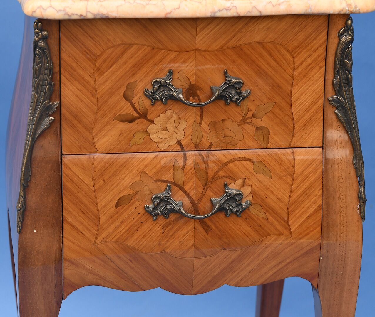 Louis XV-style bedside table