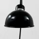 Lampe murale à pince industrielle Bauhaus Christian Dell, Koranda Autriche, années 1930