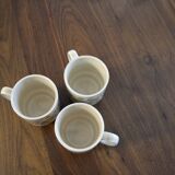 Set of 3 cups England coloroll