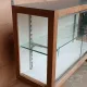 1950s wall display cabinet