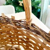 Panier vintage bicolore