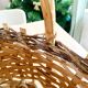 Two-tone vintage basket