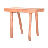 Tabouret banc marron vinatge